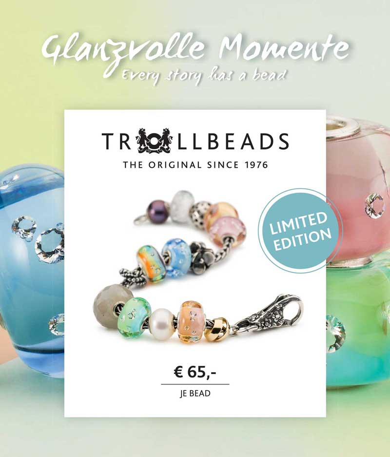 Bild für Kategorie Trollbeads limitierte Edition: Glanzvolle Momente